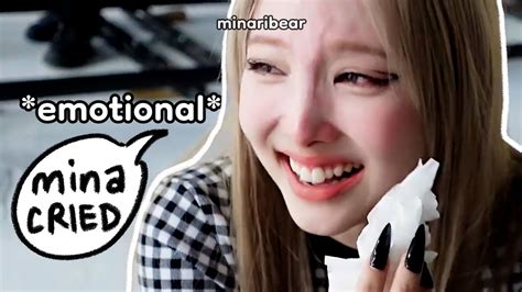 Mina Crying Made Nayeon Burst Into Tears On Set Youtube