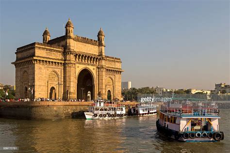 Gateway Of India Mumbai In Golden Morning Light High Res Stock Photo