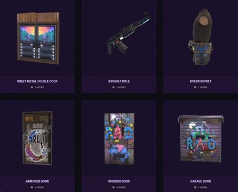 Rust Twitch Drops In January 2023 These Are The 12 New Items