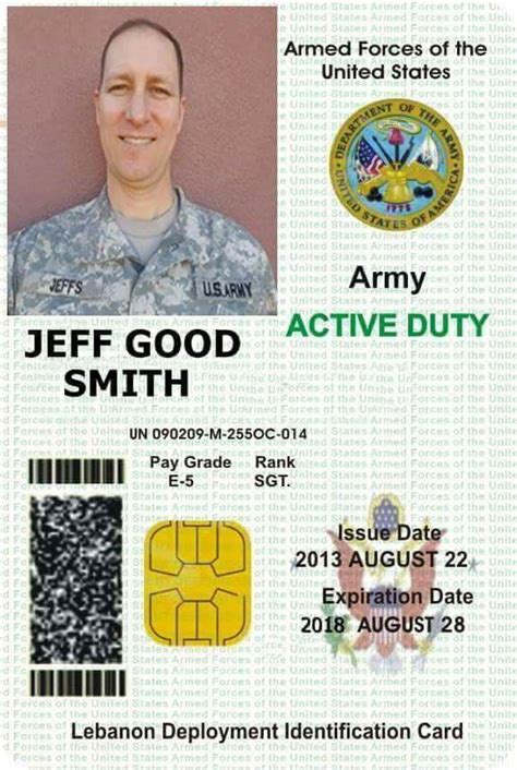 Fake Id Cards Created And Used By Scammers Military