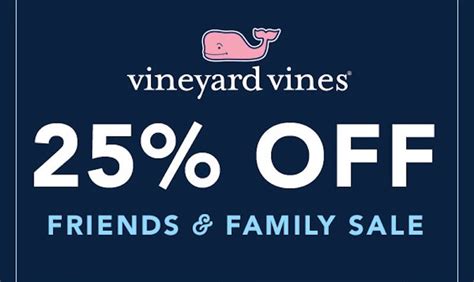 What Is The Sale On Black Friday For Vineyard Vines - 25% Off Promo Code at Vineyard Vines | EDEALO