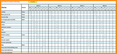 Free Editable Monthly Schedule Template Excel Templateral Free