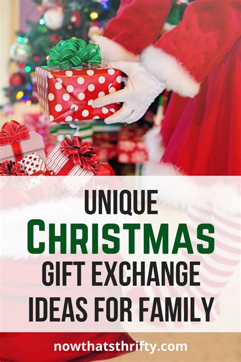 If you make a purchase after clicking one of these links i might get a small. Unique Christmas Gift Exchange Ideas for Family - Now That ...