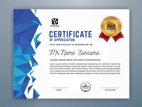 Create A Certificate Template All In One Photos
