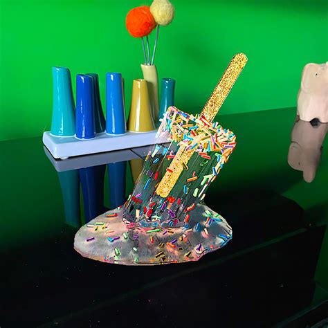 Melting Popsicle Sculpture E In 2022 Melting Ice Cream Modern
