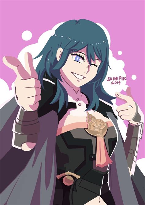 female byleth from the new fire emblem three skinipik artz new fire emblem fire emblem