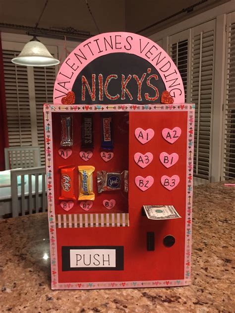 33 Vending Machine Valentine Box Ideas Syedagustavs