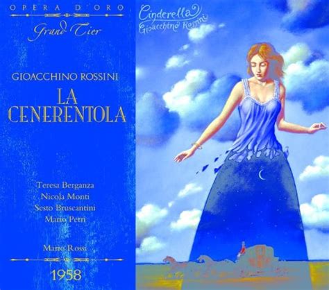 Opd Rossini La Cenerentola Italian English Libretto Opera D Oro