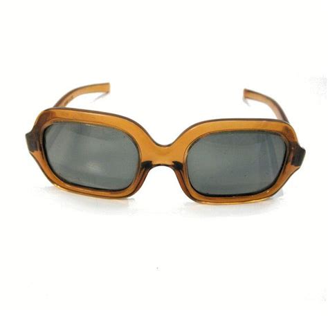 70s Sunglasses Cool Ray Polaroid Brown Square Frames Etsy Sunglasses Sunglasses Vintage