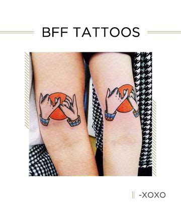 33 Amazing Matching Tattoos to Get With Your Best Friend | Tattoos, Bff tattoos, Matching tattoos