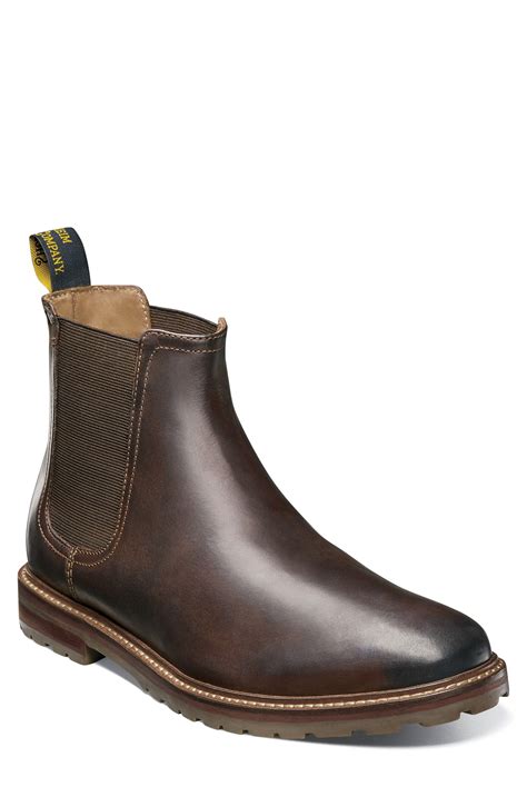 Free shipping both ways on chelsea boots from our vast selection of styles. Florsheim Leather Estabrook Mid Chelsea Boot in Brown for Men - Lyst