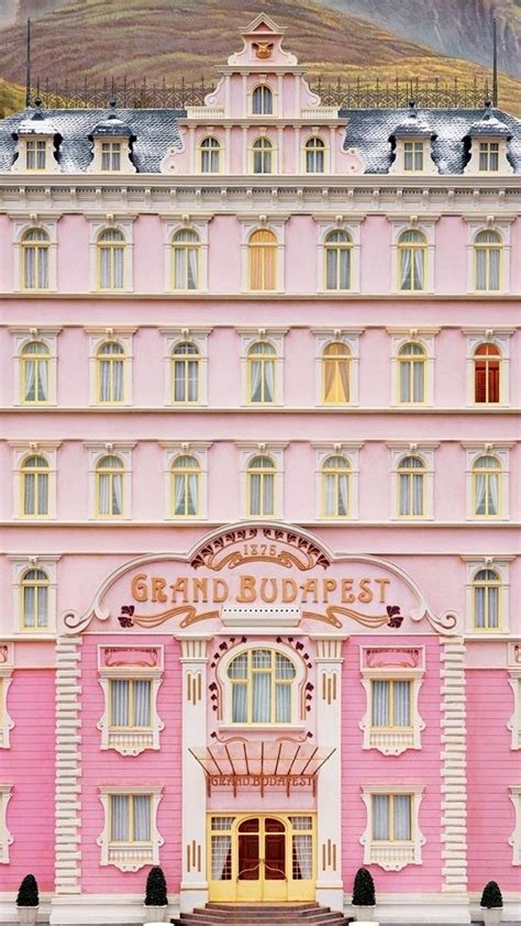 Download 1080x1920 The Grand Budapest Hotel Building Wallpapers For