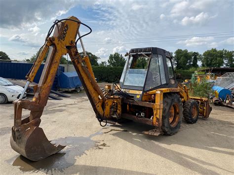 Kh Case 580g 4x4 Backhoe Loader 6500 Hours Extending Dipper Rusty