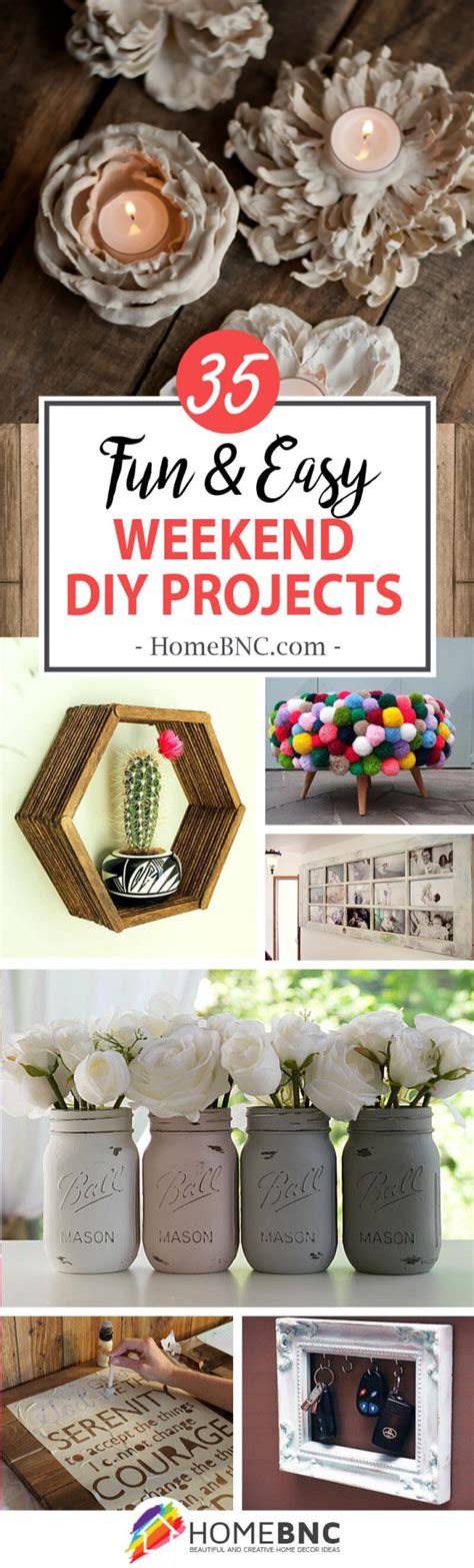 35 Best Weekend Diy Home Decor Projects Ideas And Designs For 2020