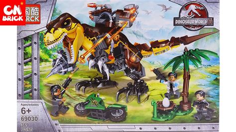 Lego T Rex Dinosaurs Jurassic Mech Robot Full Weapons Prck69030