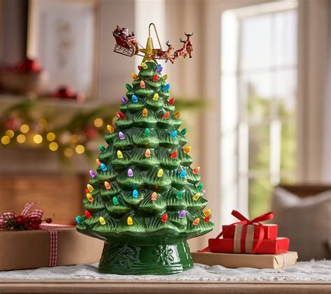 Mr Christmas 18 Animated Nostalgic Ceramic Tree