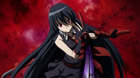 20 Anime Red Eyes Sword Akame Ga Kill