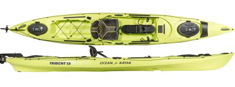 In like new, perfect condition; Ocean Kayak Trident 15 Angler 2017 | Fishing Kayaks for sale