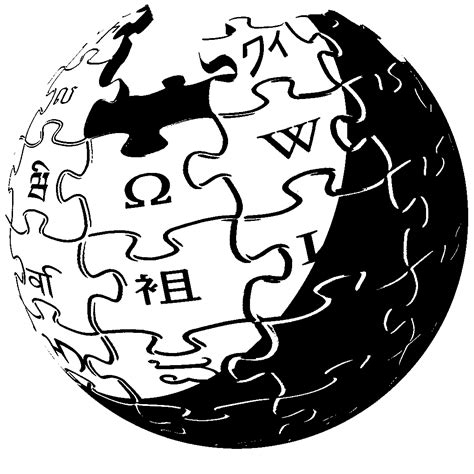 Filewikipedia Logo Black And White
