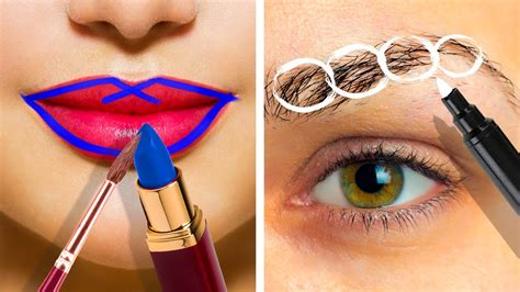 24 Cool Makeup Hacks For True Makeup Lovers Youtube