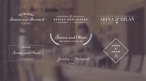 The 10 wedding titles premiere pro template is a beautiful project that features 10 uniquely designed and animated titles for you to use in your wedding and engagement videos, and more. Wedding Titles Download Rapid Videohive 22257581 Premiere Pro