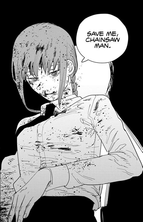 Chainsaw Man Perfect Shots Manga Panels On Twitter Save Me Chainsaw Man