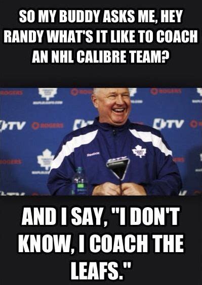 They both look good until they hit the ice! 37 best images about Funny Toronto maple leafs insults on Pinterest | The flyer, Back to and The ...
