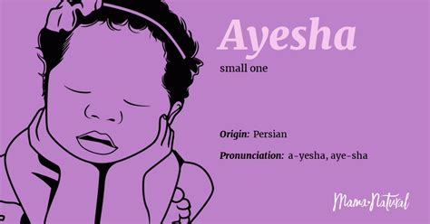 Ayesha Name Meaning Origin Popularity Girl Names Like Ayesha Mama Natural