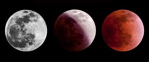 December 2011 Total Lunar Eclipse This Composite Image Fro Flickr