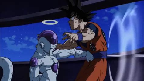 Frieza Punches Goku In The Gut Dragon Ball Super Episode 94 English