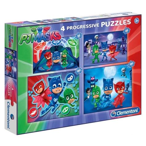 Buy Clementoni 4 In 1 Pj Mask Puzzle توصيل