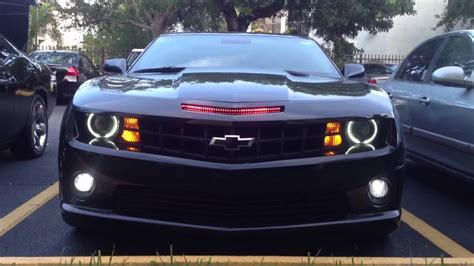Chevy Camaro Scanner Knight Rider Led Light Strip With Remo Youtube