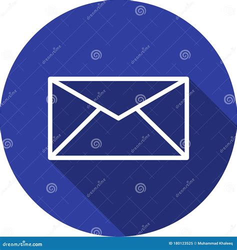Illustration Inbox Icon For Personal And Commercial Use Stock