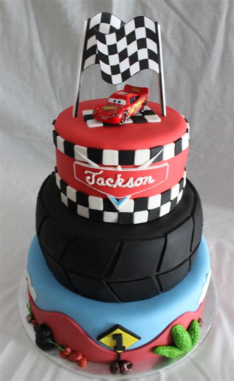 Any party is a joy ride when you serve a cake starring lightning mcqueen! Lightning Mcqueen-Cars Cake - CakeCentral.com