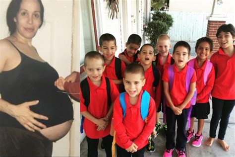 All Grown Up Nadya Octomom Suleman Shares Snap Of Octuplets First Day Of Grade 8