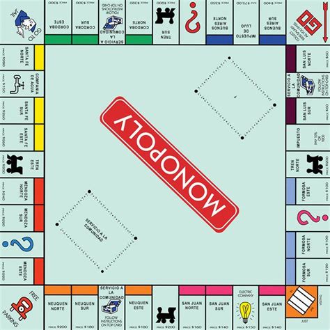 Diviértete con juegos de mesa clásicos a través de internet. Monopoly para imprimir con provincias argentinas (completo) | Monopolio juego, Juegos de mesa