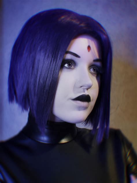 My Raven Cosplay Test 💜 Can T Wait For A Full Photoshoot 😊 R Raven