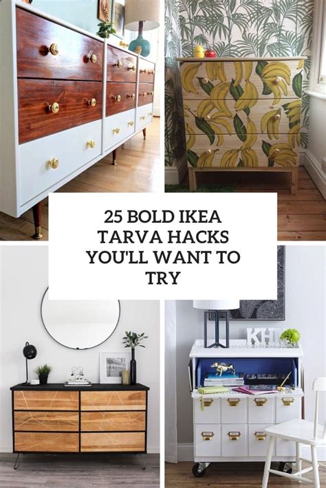 25 bold ikea tarva hacks you ll want to try shelterness