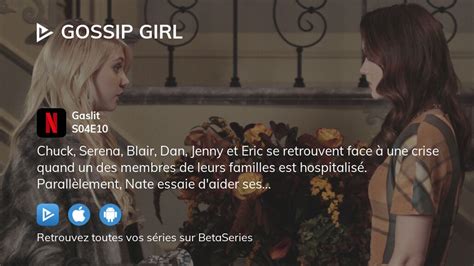 regarder gossip girl saison 4 épisode 10 en streaming complet vostfr vf vo