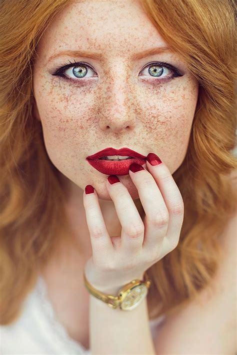 redheads blazing fiery locks always make them stand out in a crowd and it is this element of