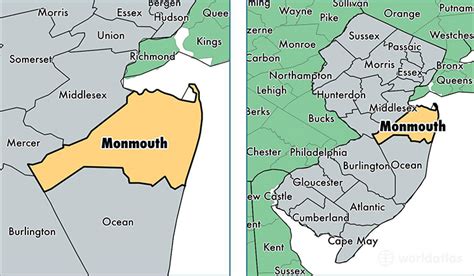 29 Map Of Monmouth County Maps Online For You