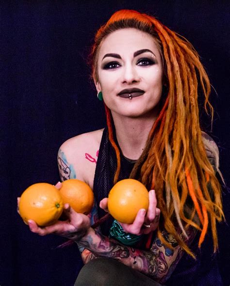 Lena Scissorhands In 2020 Inked Magazine Girls Rasta Girl Metal Girl