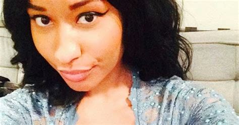 Nicki Minaj Shows Off Cleavage In New Selfies Wows For Vogue Italia