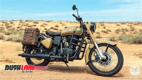 Thanks to readers i learned that the man on the. Royal Enfield Classic 350 with Dual Channel ABS launched ...