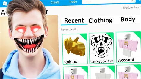 Making Lankyboxexe Adam A Roblox Account Youtube