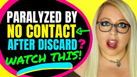 Narcissist Discard No Contact And What You Need To Know Now Youtube