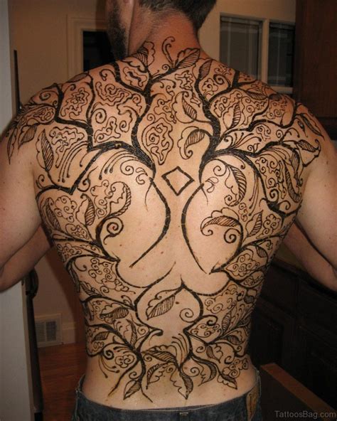 You have restyle old henna design with new mehandi. 60 Marvelous Back Tattoos For Men