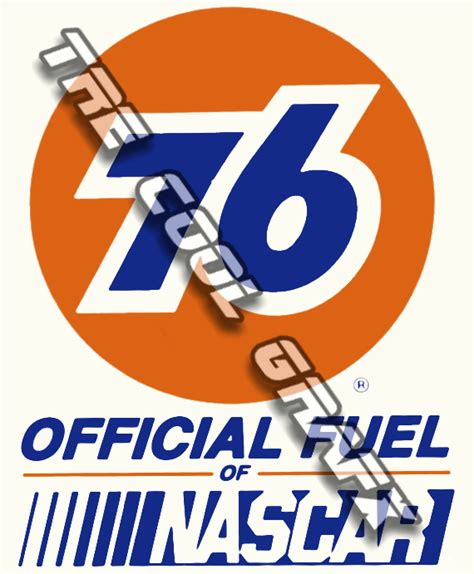 Vintage Unocal 76 Official Fuel Of Nascar Contingency Decal Stunod Racing