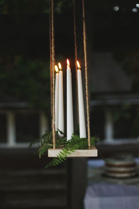 Diy Hanging Candle Chandelier Diy Outdoor Candle Chandelier Candle