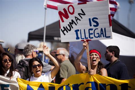 Demonstrators Rally In California City As Immigration Debate Rages Cbs News